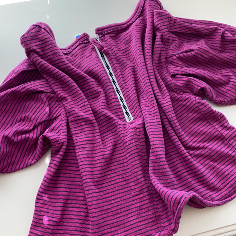 Free People Crop Tee Small